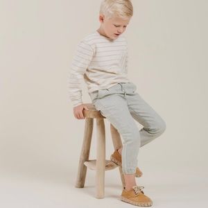 Rylee and cru Beau pant in sage 2/3